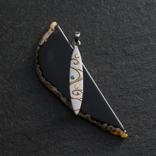 画像をギャラリービューアに読み込む, 漆加工★サーフボードペンダント 【GPSS756.U】
