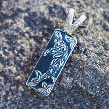 画像をギャラリービューアに読み込む, 深彫スクエアペンダント 【GPSS9001.P】