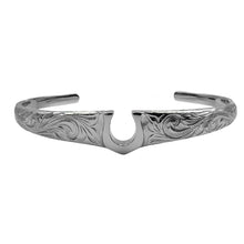 画像をギャラリービューアに読み込む, ホースシューバングル 【GBSG165】《刻印可能》