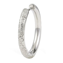 画像をギャラリービューアに読み込む, スクロールフープピアス(M) 片耳販売 【GESS322】