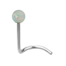 画像をギャラリービューアに読み込む, 【BP特別商品】JBNS05 NOSE STUD WITH OPAL DESIGN