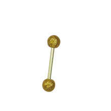 画像をギャラリービューアに読み込む, 【BP特別商品】AZRB BARBELL W/ U.V BALL W/ ZIRCON