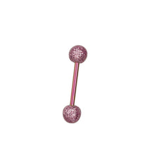 画像をギャラリービューアに読み込む, 【BP特別商品】AZRB BARBELL W/ U.V BALL W/ ZIRCON