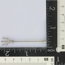 画像をギャラリービューアに読み込む, 【BP特別商品】BRDT17 INDUSTRIAL BARBELL WITH TRIDENT DESIGN