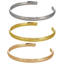 画像をギャラリービューアに読み込む, プルメリアバングル 【GBSG145】《刻印可能》