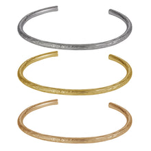 画像をギャラリービューアに読み込む, チューブバングル 【GBSG172】《刻印可能》