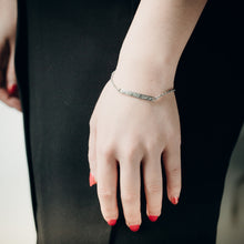 画像をギャラリービューアに読み込む, スクロールバーブレスレット 【GBSS119-120】《刻印可能》