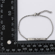 画像をギャラリービューアに読み込む, スクロールバーブレスレット 【GBSS119-120】《刻印可能》