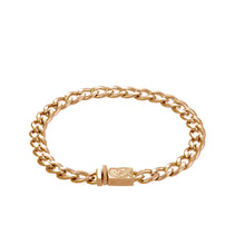 画像をギャラリービューアに読み込む, クスロールフラットリンクチェーンブレスレット小【GBSS233】