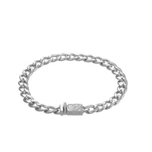 画像をギャラリービューアに読み込む, クスロールフラットリンクチェーンブレスレット小【GBSS233】