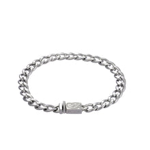 画像をギャラリービューアに読み込む, クスロールフラットリンクチェーンブレスレット小【GBSS233】