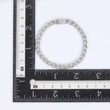 画像をギャラリービューアに読み込む, クスロールフラットリンクチェーンブレスレット小【GBSS233】