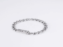 画像をギャラリービューアに読み込む, スクロールフラットリンクチェーンブレスレット大【GBSS234】