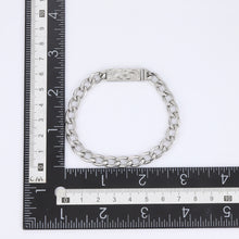 画像をギャラリービューアに読み込む, スクロールフラットリンクチェーンブレスレット大【GBSS234】