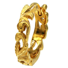 画像をギャラリービューアに読み込む, スペースカッティングフープピアス 片耳販売 【GESS178】