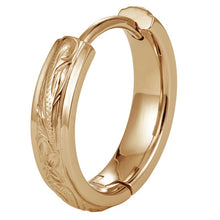 画像をギャラリービューアに読み込む, プルメリアフープピアス 片耳販売 【GESS179】