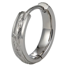 画像をギャラリービューアに読み込む, プルメリアフープピアス 片耳販売 【GESS179】