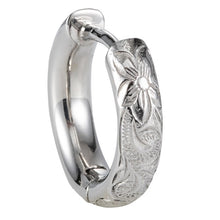 画像をギャラリービューアに読み込む, スクロールフープピアス 片耳販売 【GESS125】