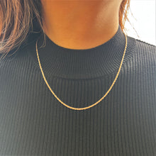 画像をギャラリービューアに読み込む, 細めロープチェーン 【GNSSC119】