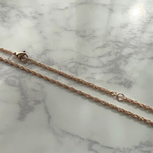 画像をギャラリービューアに読み込む, 細めロープチェーン 【GNSSC119】