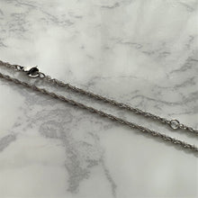 画像をギャラリービューアに読み込む, 細めロープチェーン 【GNSSC119】