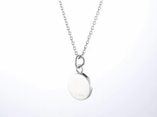 画像をギャラリービューアに読み込む, コインペンダント 【GPSS842】《刻印可能》