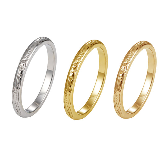 シンプルリング 【GRSS502】《刻印可能》