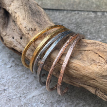 画像をギャラリービューアに読み込む, チューブバングル 【GBSG172】《刻印可能》