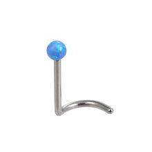 画像をギャラリービューアに読み込む, 【BP特別商品】JBNS05 NOSE STUD WITH OPAL DESIGN