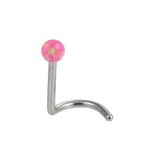 画像をギャラリービューアに読み込む, 【BP特別商品】JBNS05 NOSE STUD WITH OPAL DESIGN