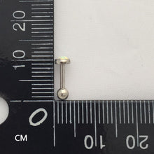 画像をギャラリービューアに読み込む, 【BP特別商品】JRTH19 STAINLESS STEEL HELIX WITH OPAL DESIGN