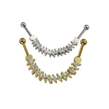 画像をギャラリービューアに読み込む, 【BP特別商品】TRDT10 INDUSTRIAL BARBELL WITH CHAIN STONE