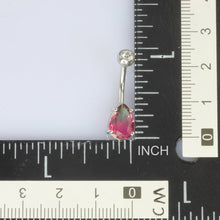 画像をギャラリービューアに読み込む, 【BP特別商品】TBPN421 BANANA WITH PEAR SHAPE GLASS STONE