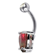 画像をギャラリービューアに読み込む, 【BP特別商品】TBSH180 BANANA WITH HEART GLASS STONE