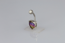 画像をギャラリービューアに読み込む, 【BP特別商品】TBSH180 BANANA WITH HEART GLASS STONE