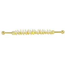 画像をギャラリービューアに読み込む, 【BP特別商品】TRDT10 INDUSTRIAL BARBELL WITH CHAIN STONE