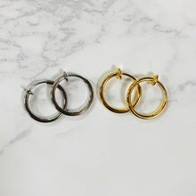 画像をギャラリービューアに読み込む, セール品★ステンレスアクセサリー★ フープイヤリング 【品番:GESS181】