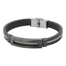 画像をギャラリービューアに読み込む, BSS630 STAINLESS STEEL SILICON BRACELET AAB CO..
