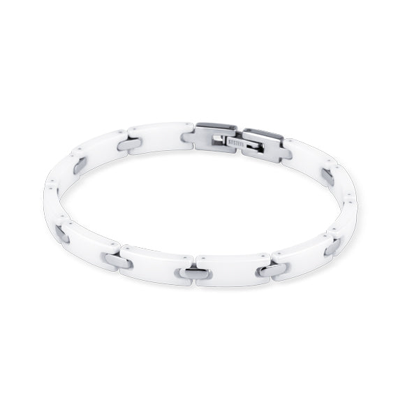 CBS01 STAINLESS STEEL BRACELET WITH CERAMIC AAB CO..