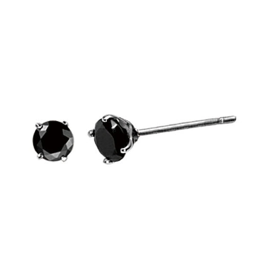 ESJ02 STAINLESS STEEL EAR STUDS CZ AAB CO..