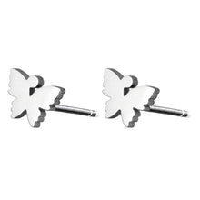 画像をギャラリービューアに読み込む, ESS38 STAINLESS STEEL EAR STUDS AAB CO..
