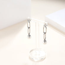 画像をギャラリービューアに読み込む, ESS718 STAINLESS STEEL EARRING WITH SHELL PEARL AAB CO..
