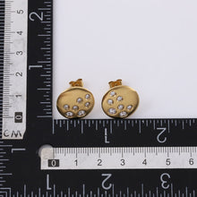 画像をギャラリービューアに読み込む, ESS756 STAINLESS STEEL EARRING WITH CZ AAB CO..
