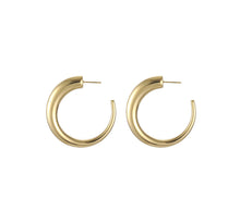 画像をギャラリービューアに読み込む, ESS785 Stainless Steel Hollow Earring AAB CO..
