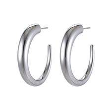 画像をギャラリービューアに読み込む, ESS785 Stainless Steel Hollow Earring AAB CO..
