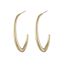画像をギャラリービューアに読み込む, ESS789 Stainless Steel Hollow Earring AAB CO..
