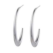 画像をギャラリービューアに読み込む, ESS789 Stainless Steel Hollow Earring AAB CO..
