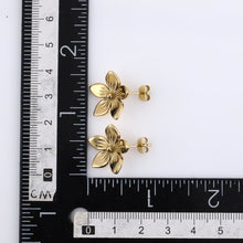 画像をギャラリービューアに読み込む, ESS790 STAINLESS STEEL FLOWER EARRING AAB CO..
