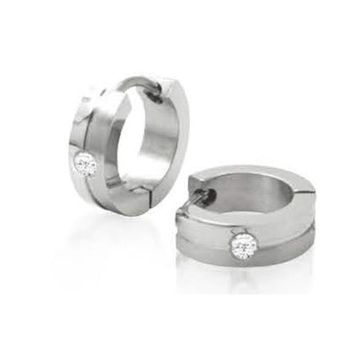 EXER57 STAINLESS STEEL EARRING EXCITEMENT INORI AAB CO..