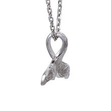 画像をギャラリービューアに読み込む, ミニホエールテールペンダント　【GPSS1680】《刻印可能》
